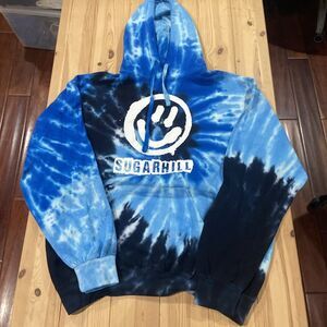 Men’s XL Sugarhill Men’s Blue Tie dye Dreams Hoodie Sweatshirt **